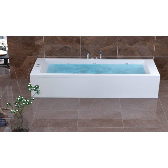 Rectangular Plain Mini Bathtub h:45|BAT-BR1-45