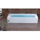 Rectangular Plain Mini Bathtub h:45|BAT-BR1-45