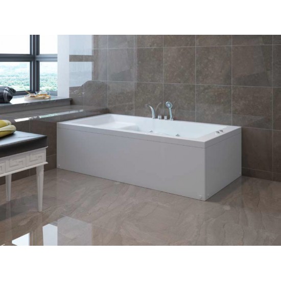 Rectangular Sitting Mini Bathtub h:45|BAT-BRH-45