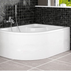 Asymmetric Sitting Oval Bathtub h:55|BAT-BAH-55