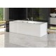 Rectangular Plain Bathtub h:55|BAT-BR2-55