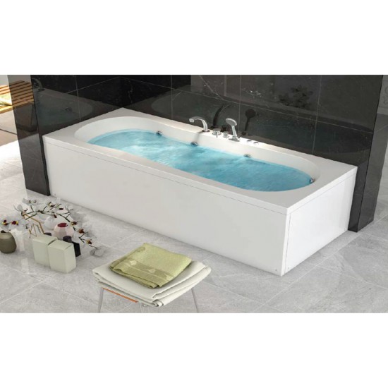 Rectangular Plain Bathtub h:55|BAT-BR2-55