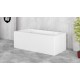 Rectangular Plain Bathtub h:55|BAT-BR3-55