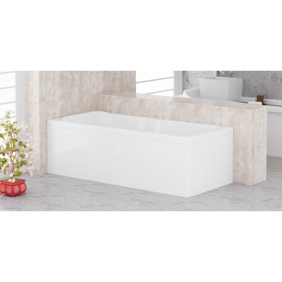 Rectangular Plain Bathtub h:55|BAT-BR4-55