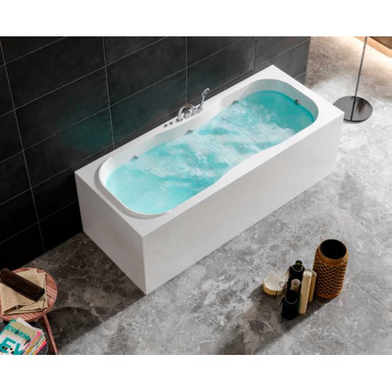 Rectangular Plain Bathtub h:55|BAT-BR4-55