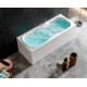 Rectangular Plain Bathtub h:55|BAT-BR4-55