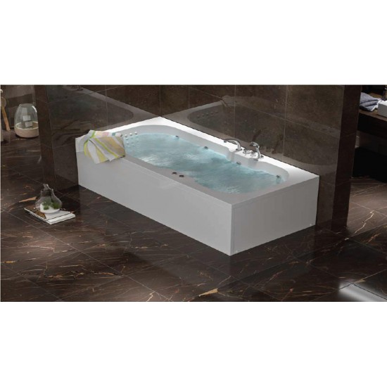 Rectangular Plain Bathtub h:55|BAT-BR5-55