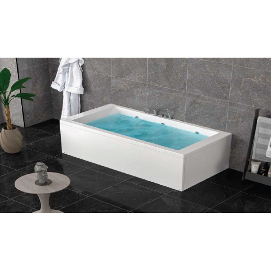 Rectangular Plain Bathtub h:55|BAT-BR6-55