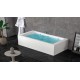 Rectangular Plain Bathtub h:55|BAT-BR6-55