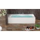 Rectangular Plain Bathtub h:55|BAT-BR6-55