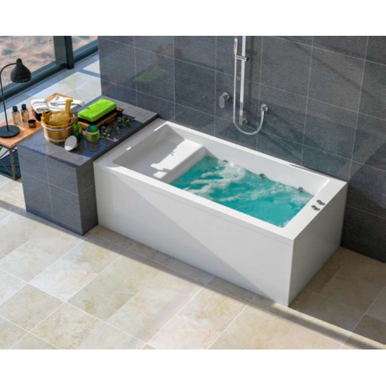 Rectangular Sitting Bathtub h:55|BAT-BRH-55