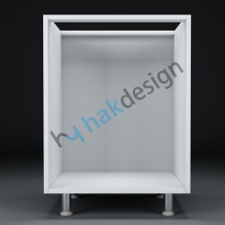 Multipurpose Base Module Single Door Kitchen Cabinet