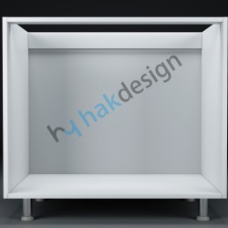  Multipurpose Base Module Double Door Kitchen Cabinet