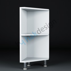  Corner Finish Base Module Single Shelf Kitchen Cabinet