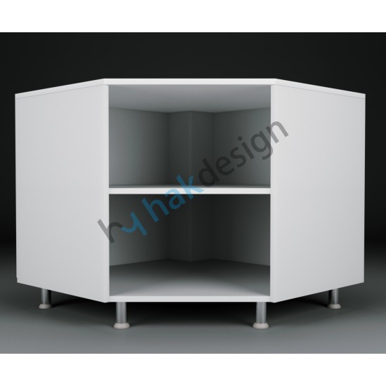 L Corner Base Module Single Door Kitchen Cabinet