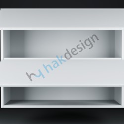 Horizontal Door Wall Module Kitchen Cabinet