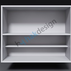 Horizontal Door Wall Module Single Shelf Kitchen Cabinet