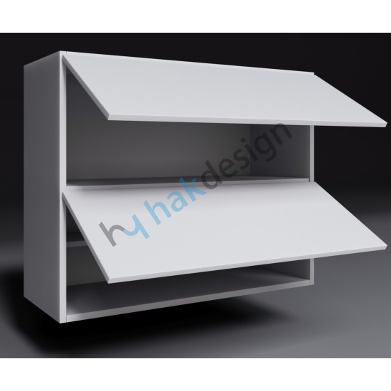 Horizontal Door Wall Module Single Shelf Kitchen Cabinet