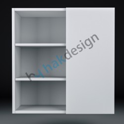 Blind Corner Wall Module Double Shelf Kitchen Cabinet