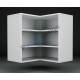 L Corner Wall Module Double Door Kitchen Cabinet