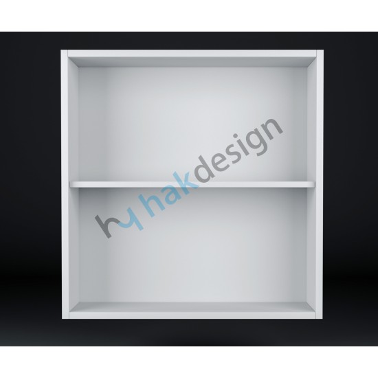 Column Front Wall Module Single Shelf Kitchen Cabinet