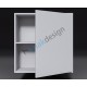 Column Front Wall Module Single Shelf Kitchen Cabinet