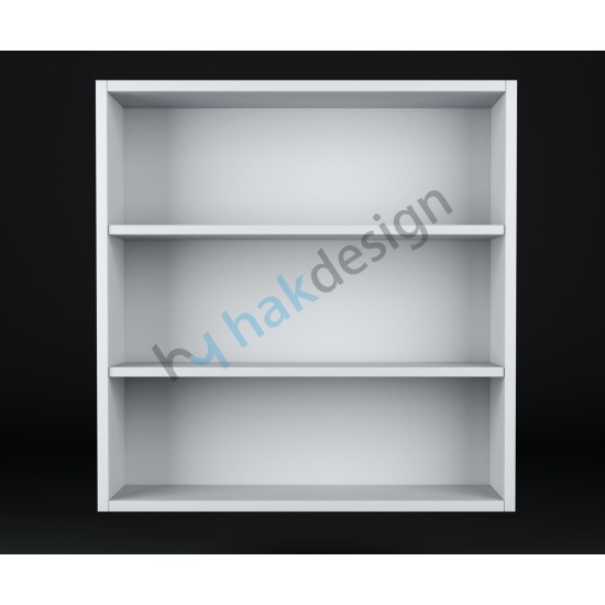 Column Front Wall Module Double Shelf Kitchen Cabinet