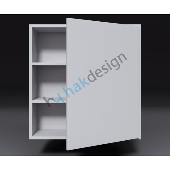 Column Front Wall Module Double Shelf Kitchen Cabinet