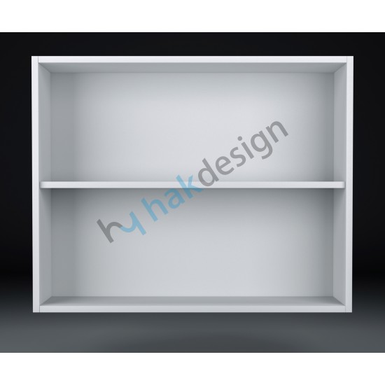 Column Front Wall Module Single Shelf Kitchen Cabinet