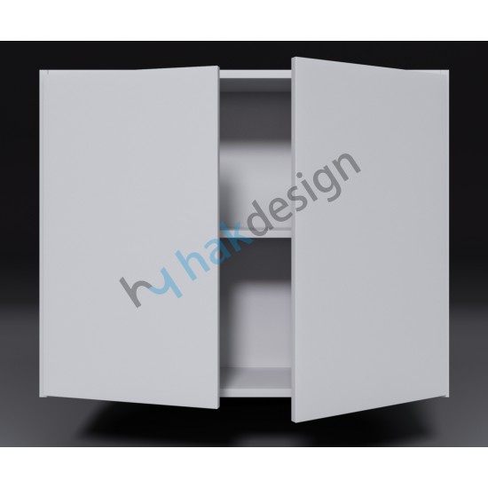 Column Front Wall Module Single Shelf Kitchen Cabinet