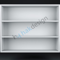 Column Front Wall Module Double Shelf Kitchen Cabinet