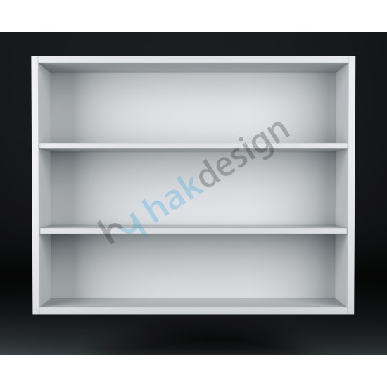 Column Front Wall Module Double Shelf Kitchen Cabinet