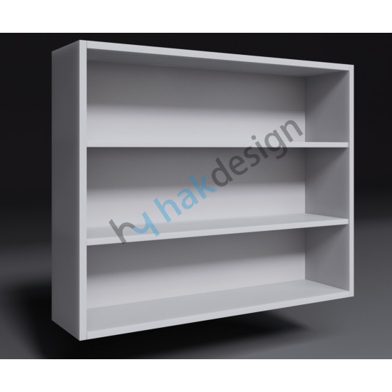 Column Front Wall Module Double Shelf Kitchen Cabinet