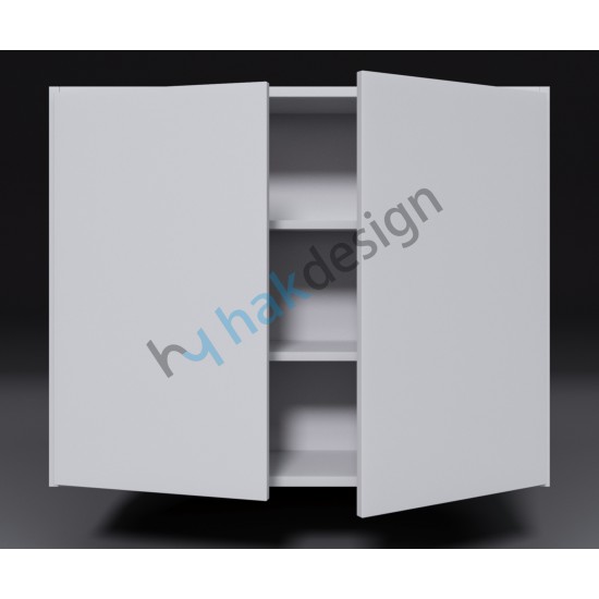 Column Front Wall Module Double Shelf Kitchen Cabinet