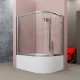 Asymmetric Bathtub Shower Cabin BAT-CAB