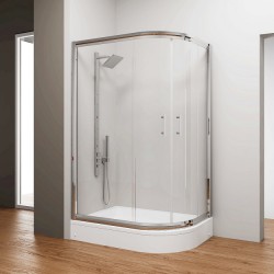 Asymmetric Tray Shower Cabin BAT-CAS