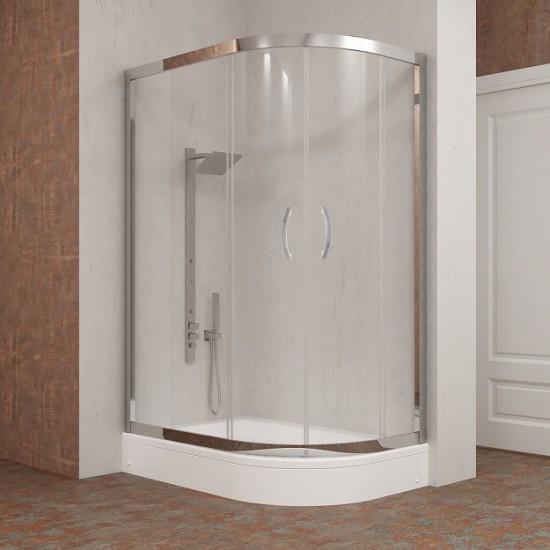 Asymmetric Tray Shower Cabin BAT-CAS