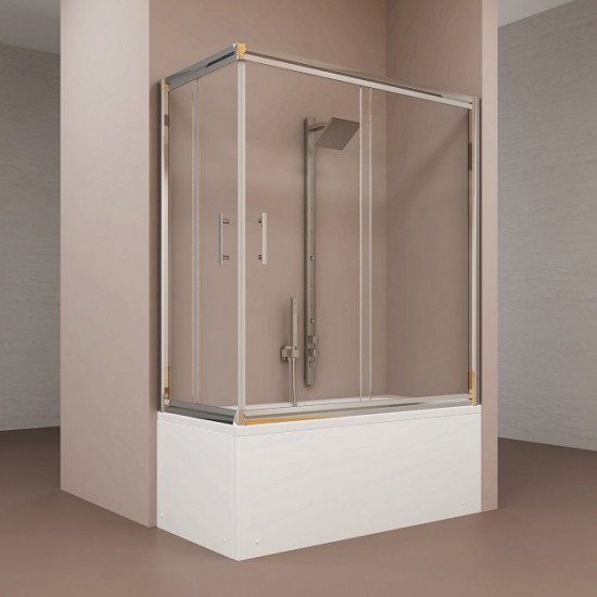 Rectangular Bathtub Shower Cabin BAT-CRB