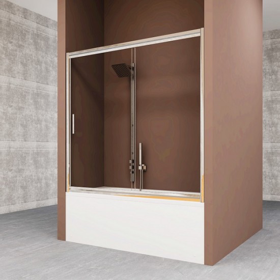 Rectangular Bathtub Shower Cabin BAT-CRB-W