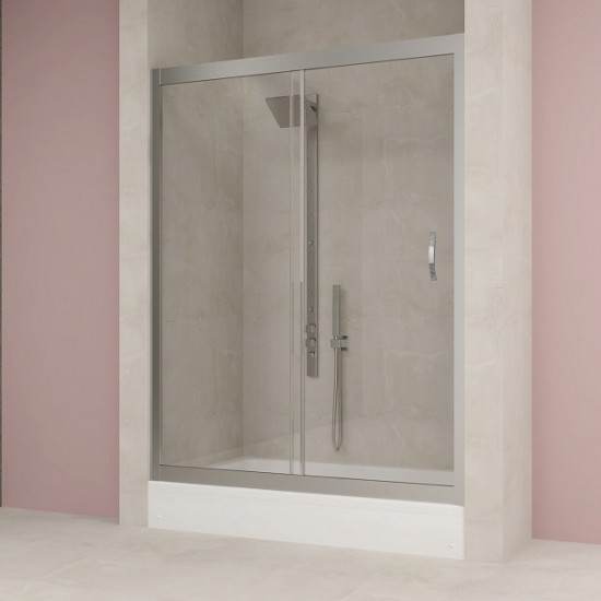 Rectangular Tray Shower Cabin BAT-CRS-W