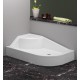 Asymmetric Sitting Shower Tray h:22|BAT-TAH-22