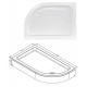 Asymmetric Shower Tray h:22|BAT-TAN-22