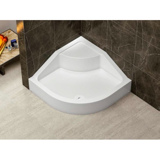 Oval Sitting Shower Tray h:22|BAT-TOH-22