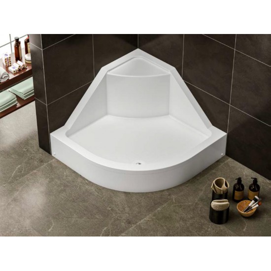 Oval Sitting Shower Tray h:22|BAT-TOH-22