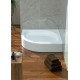 Oval Shower Tray h:22|BAT-TON-22