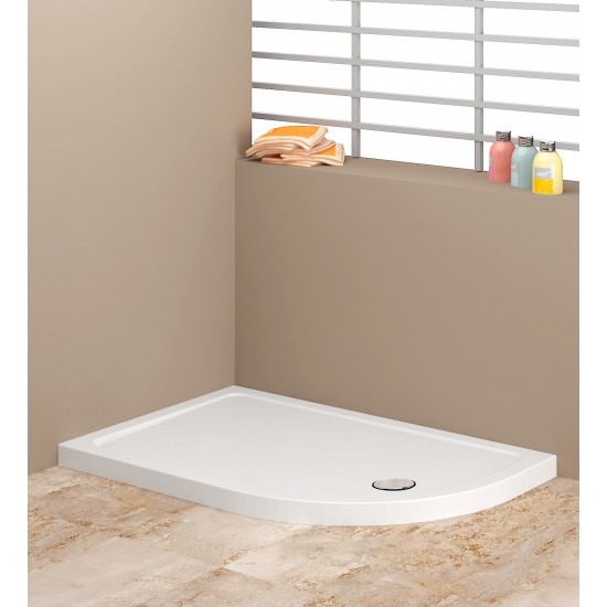 Asymmetric Monoblock Shower Tray h:6,5|BAT-TAM-06