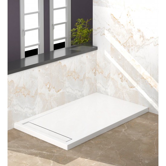 Rectangular Monoblock Shower Tray h:6,5|BAT-TR1-06