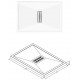 Rectangular Monoblock Shower Tray h:6,5|BAT-TR2-06