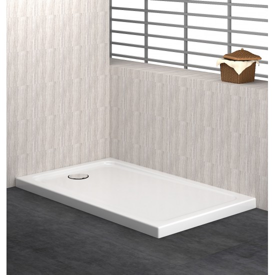 Rectangular Monoblock Shower Tray h:6,5|BAT-TRM-06