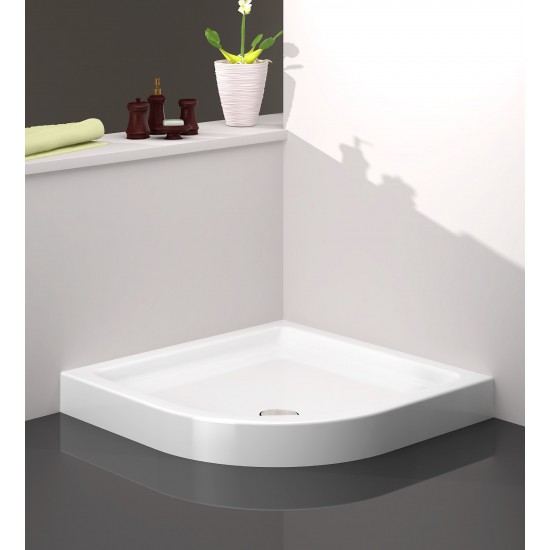 Oval Monoblock Shower Tray h:11|BAT-TOM-13 